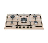 Hotpoint PCN750T(AV)R/HA Table de cuisson encastrable / 75 cm / Gaz / 5 brûleurs