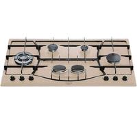 Hotpoint Table de cuisson PHN960MSTAVRHA 6 feux 90 cm grilles émail Avoine