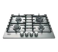 Hotpoint Pph 60G D / Ix Table de Cuisson 4 Brûleurs Gaz 60CM Commandes Front