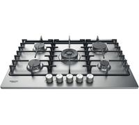 HOTPOINT PPH 75G D/IX Plaque De Cuisson Gaz 5 Brûleurs 73 CM Inox