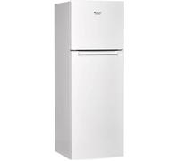 HOTPOINT Réfrigérateur Congélateur Haut HTM1721V - 300L ( 226L + 74L ) - Froid brassé et statique - Blanc