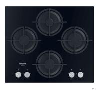 HOTPOINT Table de cuisson gaz 4 feux QS61SBK