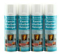 HOTREGA Nettoyant Vitres Cheminée Mousse 4x300ml spray Prêt