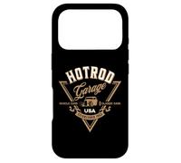 Hotrod Garage USA Voiture Classique Hotrod Voiture Nostalgie Coque pour iPhone 17 Pro