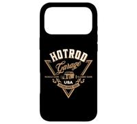 Hotrod Garage USA Voiture Classique Hotrod Voiture Nostalgie Coque pour iPhone 17 Pro Max