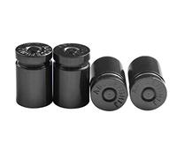 hotrodspirit - Bouchon Valve de Roue (x4) Douille de Balle Noir Auto Moto Velo