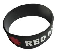 hotrodspirit - bracelet silicone groupe red hot chili peppers pop rock roll homme femme ado