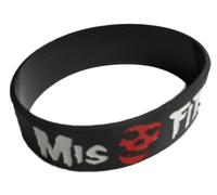 hotrodspirit - bracelet silicone groupe the misfits punk rock roll homme femme ado