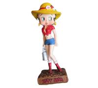 Figurine De Collection Betty Boop Fermiere Pot A Lait Statuette15x6cm
