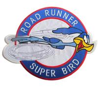 hotrodspirit grand patch road runner super bird 30x24 cm ecusson thermocollant