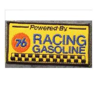 hotrodspirit - Patch 76 Oil Racing Team rectangulaire ecusson thermocollant
