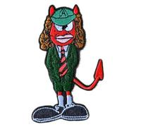 hotrodspirit - Patch Angus Caricature 10x5.5cm Hard Rock Groupe