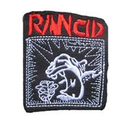 hotrodspirit - Patch Groupe Hard Rock Rancid 8x7 cm écusson thermocollant Veste Chemise