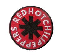 hotrodspirit - Patch Groupe Red Hot Chili Peppers Rond Rouge écusson Veste Blouson Huile