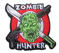 hotrodspirit - Patch thermocollant Zombie Hunter 7.5, 7.5cm ecusson Chasseur de Zombie