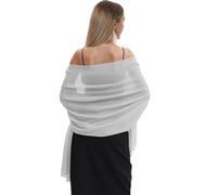 Hotshawl Châles et écharpes en mousseline de soie pour robes de soirée pour femmes, écharpe douce et élégante, écharpe de mariée, étole de mariage, taille unique