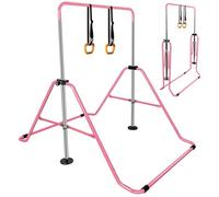 hotsizz Barre de Gymnastique télescopique pour Enfants, conçue pour Une Utilisation familiale à l'intérieur comme à l'extérieur, Barre Gymnastique adaptée aux Enfants de 3 à 12 Ans