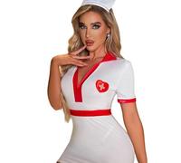HOTSO Womens Ladies Lingerie Hem Do Dress Party Play Dressing up Complete Outfit Vêtement