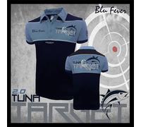 Hotspot Design 100 % coton Polo Shirt mod.TUNA TARGET 2.0 "size L"