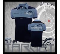 Hotspot Design Tuna Target 2.1 Short Sleeve Polo Bleu,Noir XL Homme