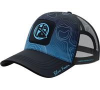 HOTSPOT DESIGN Cap Bathymetry, One Size, bleu, UNISEX, 010103099