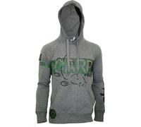 HOTSPOT DESIGN CARPFISHING ELITE, XXL, gris-vert, pull-over, SW-CARP08S05