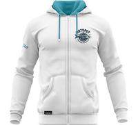 HOTSPOT DESIGN Future Tuna, L, blanc-bleu, sweat à capuche, 10302003