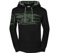 HOTSPOT DESIGN Hoodie, XXL, noir, Black Bass, avec détail camouflage, 010301505