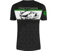 HOTSPOT DESIGN Linear Black Bass, M, noir, T-shirt, 010003902