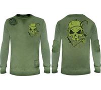 HOTSPOT DESIGN Rig Forever, M, vert, Sweatshirt, Pour les pêcheurs, 010300102
