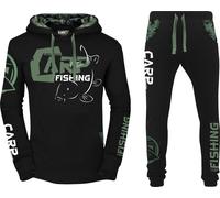 HOTSPOT DESIGN Set Carpfishing Eco 2.0", Hoody + pantalon, XL, noir"