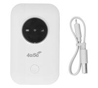 Hotspot WiFi Portable, Point D'accès WiFi Mobile 4G LTE 300 Mbps 3650 MAh Routeur WiFi de Poche 10 Utilisateurs Partageant Un Appareil Hotspot WiFi avec Emplacement pour Carte
