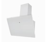 Hotte 60 CM Hotte Murale Tête Creuse Capot Plongeant Verre Blanc LED respekta