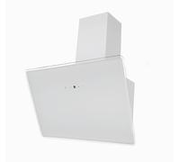 Hotte 60 CM Hotte Murale Tête Creuse Capot Plongeant Verre Blanc LED respekta