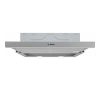 Hotte à déflecteur plat 60 cm argent série 2 Éclairage LED Bosch DFM064W54