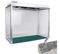 Hotte à flux laminaire vertical Air Flow Clean Bench Travail sans poussière 19,3 x 13,8 x 15,7 pouces avec filtre HEPA et propreté ISO 5 pour téléphone LCD Réparation Atelier Laboratoire