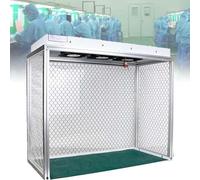 Hotte à Flux Laminaire Verticale Pour Armoire à Flux Laminaire, Table De Poste De Travail à Flux D'Air Propre Avec 3 Ventilateurs, Salle D'Atelier Sans PoussièRe Avec Laboratoire De Filtrage,220V