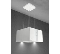 Hotte à îlot - Gurari - GCH I 331 45 WH Prime - 1000 m³/h - Verre blanc - EEK A