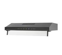 Hotte aspirante - 60 cm - 3 vitesses - 350 CFM - 2000 à 2200 tr/min - Écran tactile - Silencieuse - Avec 2 LED blanc froid