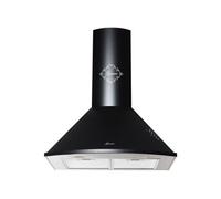 Hotte aspirante 60 cm GCH 046 BL . ?otte murale 1000 m³/h . Noir . Evacuation & Recyclage