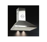 GURARI GCH 147 IS 6+ Ventilateur à charbon , Hotte aspirante 60 cm, en inox, 1000m³/h, 3 vitesses+Ventilateur à charbon