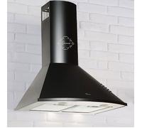 Hotte aspirante 60 cm Gurari Hotte murale GCH 046 BL 6 Noir 1000m³/h Luxe fabricant Gurari • Evacuation & Recyclage