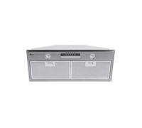 GURARI GCH B 051 70 IS +Filtre à charbon, Hotte aspirante 70 cm, Hotte de plafond,Acier inoxydable,1000m³/h+Filtre à charbon