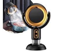 Hotte Aspirante À Ions Négatifs, Ventilateur Anti-fumée Puff Hide Purificateur D'air Électrique Portable, Élimine la Fumée de L'intérieur Mini Ventilateurs de Bureau USB - Cuisine(USB-Black)