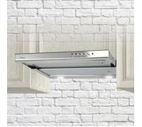 Hotte aspirante Akpo WK7LIGHT50IX - Conduit / Recirculation - Acier inoxydable - 220 m³/h - Niveau sonore 60 dB
