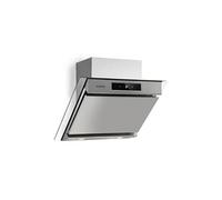 KLARSTEIN Balzac hotte aspirante - Extraction et recirculation d'air, Commande tactile, Eclairage LED, Filtre à graisse, Débit d'air 604m³/h, 250W, Argent, Type : Balzac Silent, 60cm