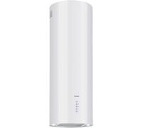 Klarstein Barella - Hotte suspendue, 518 m³/h en mode recyclage, LED, hotte îlot, 35 x 93 x 43 cm, blanc