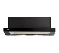 Beko CTB6250B hotte Semi-intégrée (semi-encastrée) Noir 420 m³/h