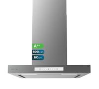 Hotte aspirante - CECOTEC - Bolero Flux TT 608000 - Slim Glass White - 60 cm - A++