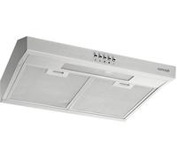 Hotte aspirante sous meuble de 50 cm avec éclairage LED argent OPP1250SS [EEK: D]